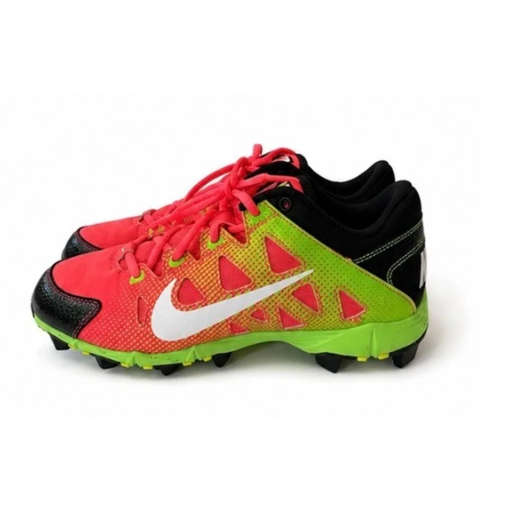 Nike Huarache  Baseball Cleat Voltpink /Black 6Y fastpitch